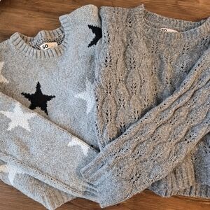 Lot Of 2 Kohls So Size Small Winter Sweaters